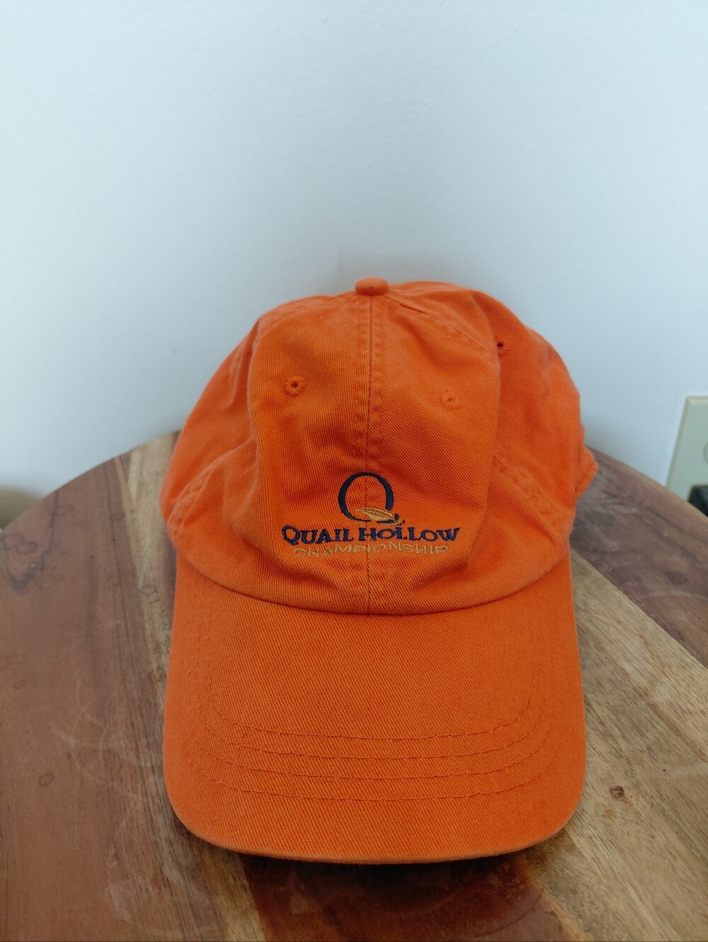 Quail Hollow Championship Golf Golfing Tournament Sports Orange Hat OS